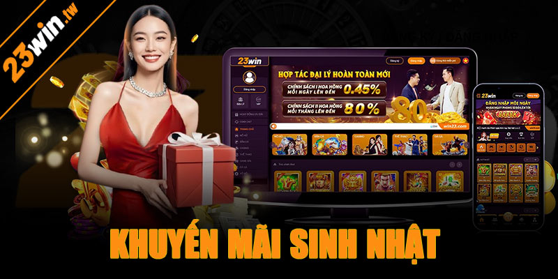 Khuyến mãi sinh nhật 